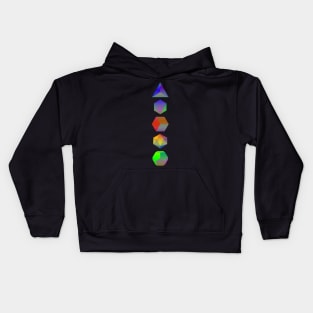 Platonic Solids Kids Hoodie